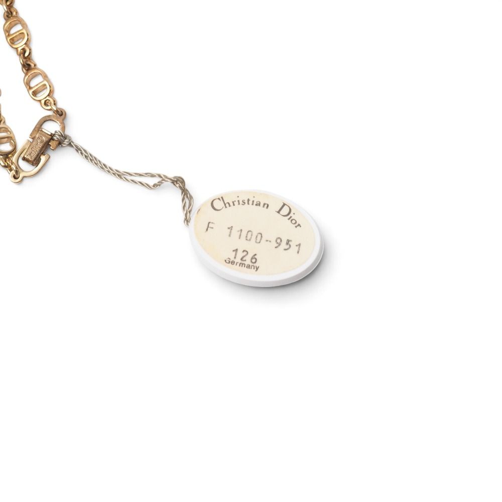 Dior Necklace Set CD Logo Chain Bracelet — view 4