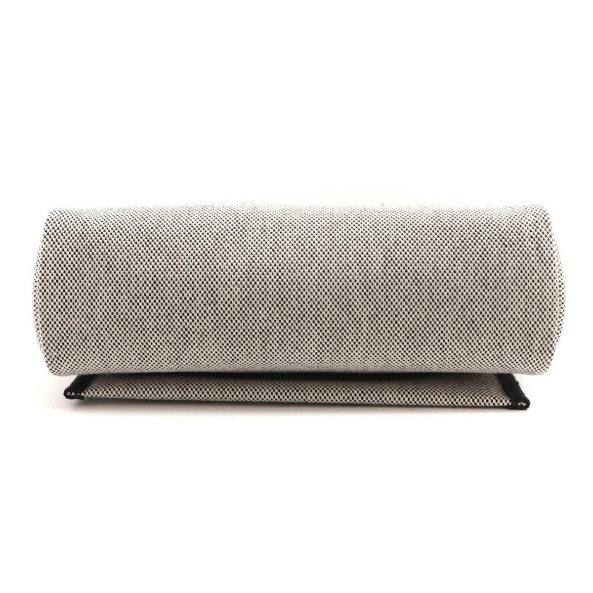 Hermes Herbag Zip Mini Ecru Black Silver Shoulder Bag Canvas — view 3