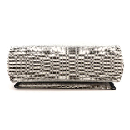 Hermes Herbag Zip Mini Ecru Black Silver Shoulder Bag Canvas — view 3