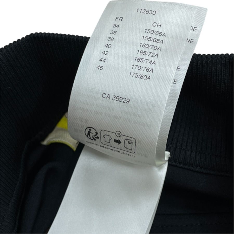 Louis Vuitton Mini Skirt Technical Jersey Zip Up Nylon Black Yellow Casual — view 7