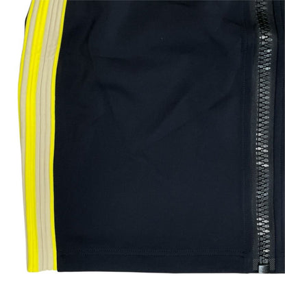 Louis Vuitton Mini Skirt Technical Jersey Zip Up Nylon Black Yellow Casual — view 4
