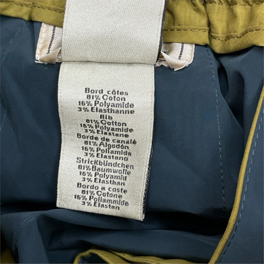 Hermes Track Pants Jogger Side Line Hem Zip Cotton Polyester Khaki Casual — view 7