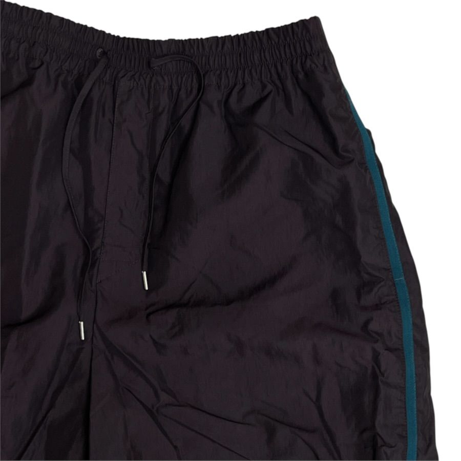 Hermes Track Pants Jogger Side Line Hem Zip Cotton Polyester Black Casual — view 3