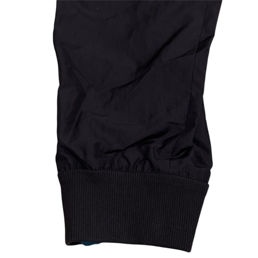 Hermes Track Pants Jogger Side Line Hem Zip Cotton Polyester Black Casual — view 4
