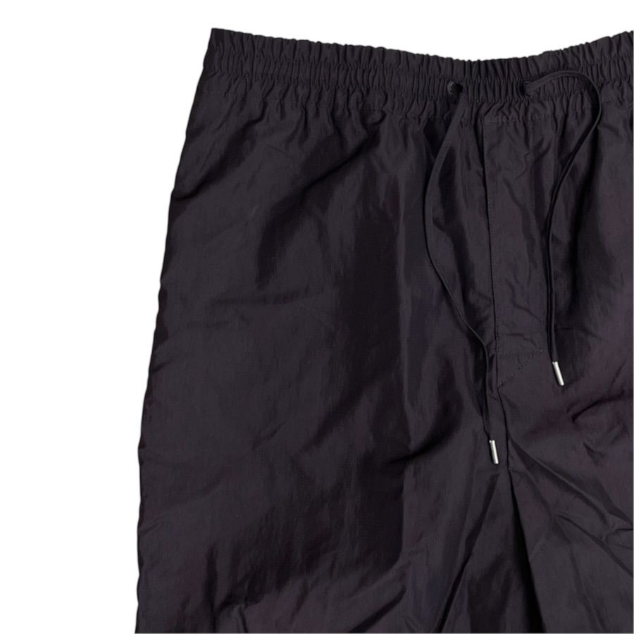 Hermes Track Pants Jogger Side Line Hem Zip Cotton Polyester Black Casual — view 2