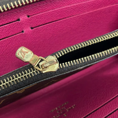 Louis Vuitton Wallet Monogram Portefeuille Clemence Hot Pink — view 8