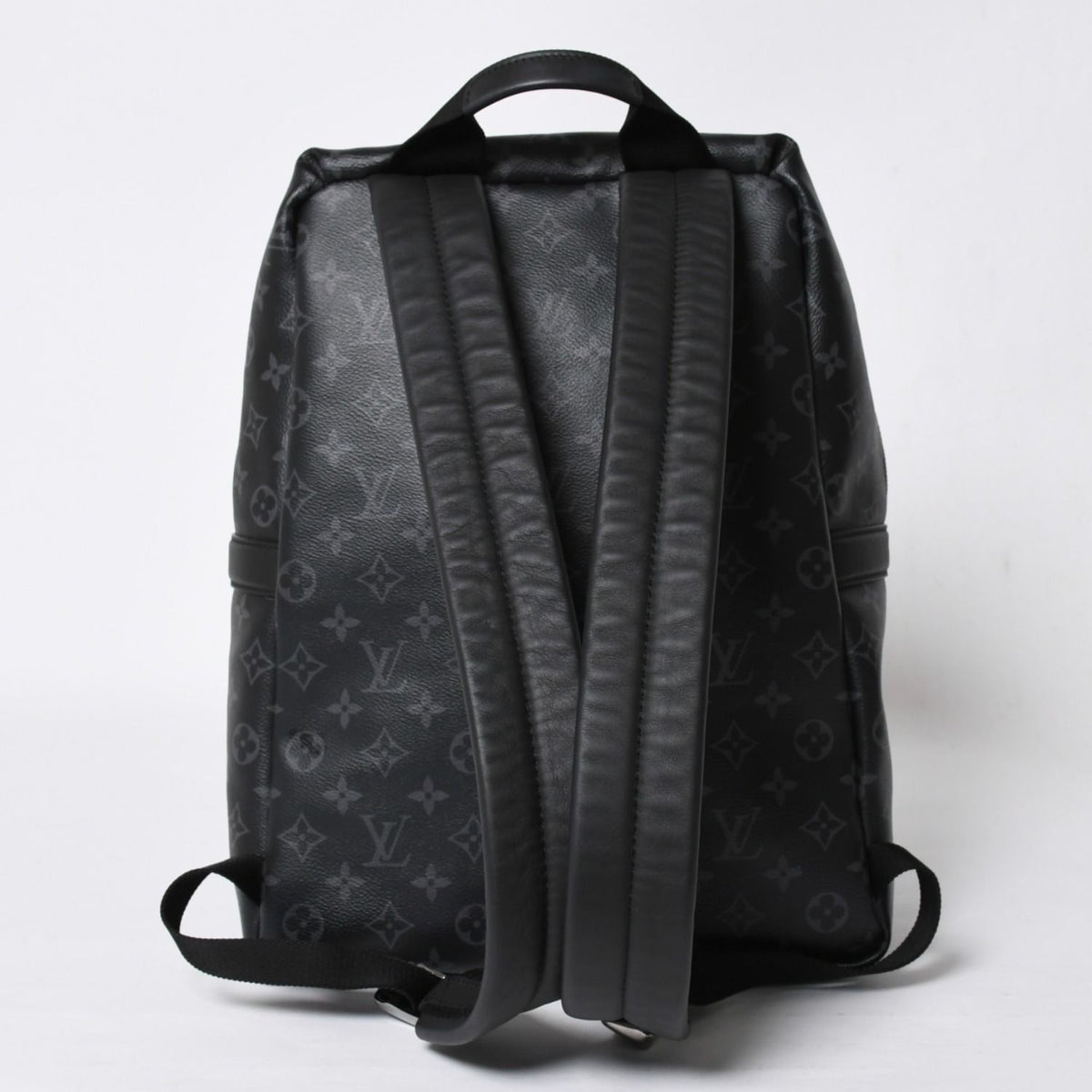 Louis Vuitton Backpack Discovery PM Black Silver Monogram Eclipse — view 2