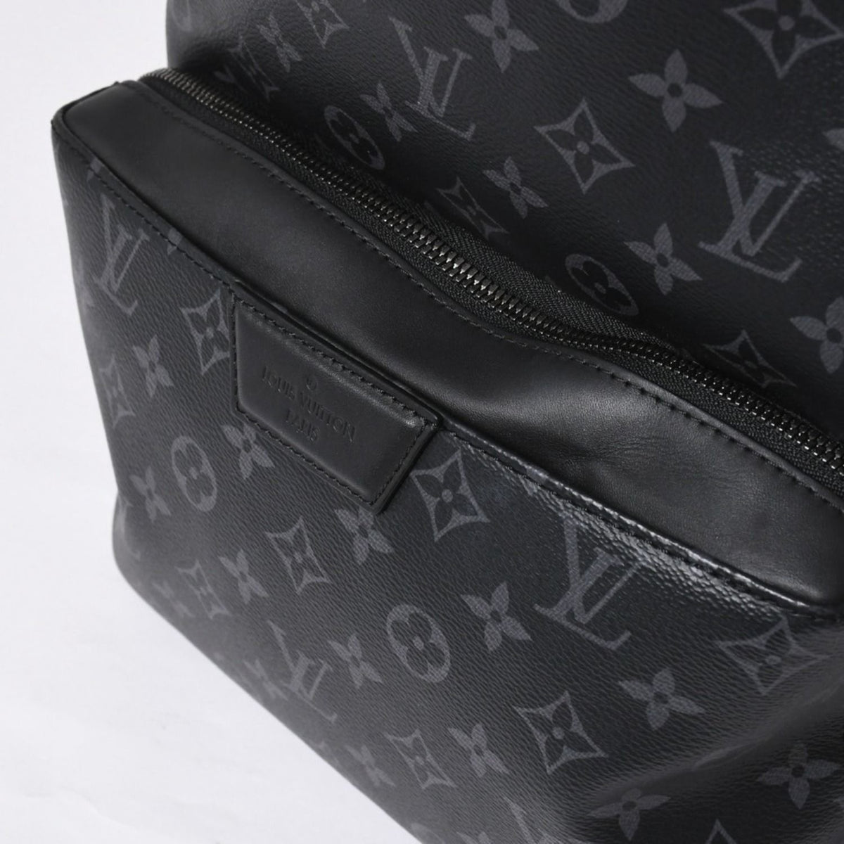 Louis Vuitton Backpack Discovery PM Black Silver Monogram Eclipse — view 7
