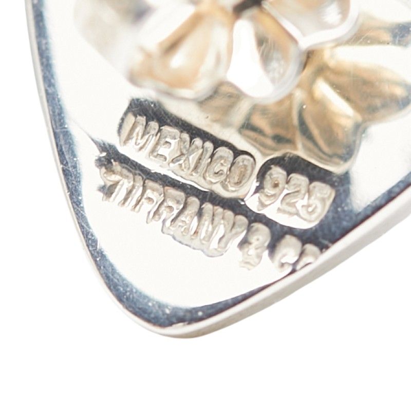 Tiffany & Co Heart Earrings Silver — view 4