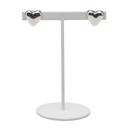 Tiffany & Co Heart Earrings Silver — view 2