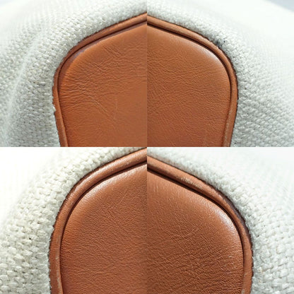 Loewe Balloon Shoulder Bag White Brown Silver — view 4