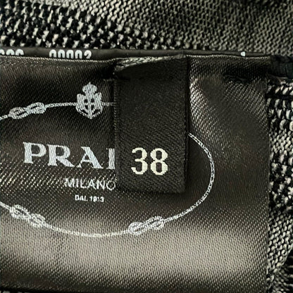 Prada Leggings Black Light Gray Pink Beige 38 — view 5