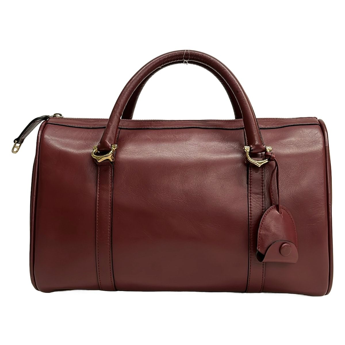 Cartier Handbag Must Line Bordeaux Leather