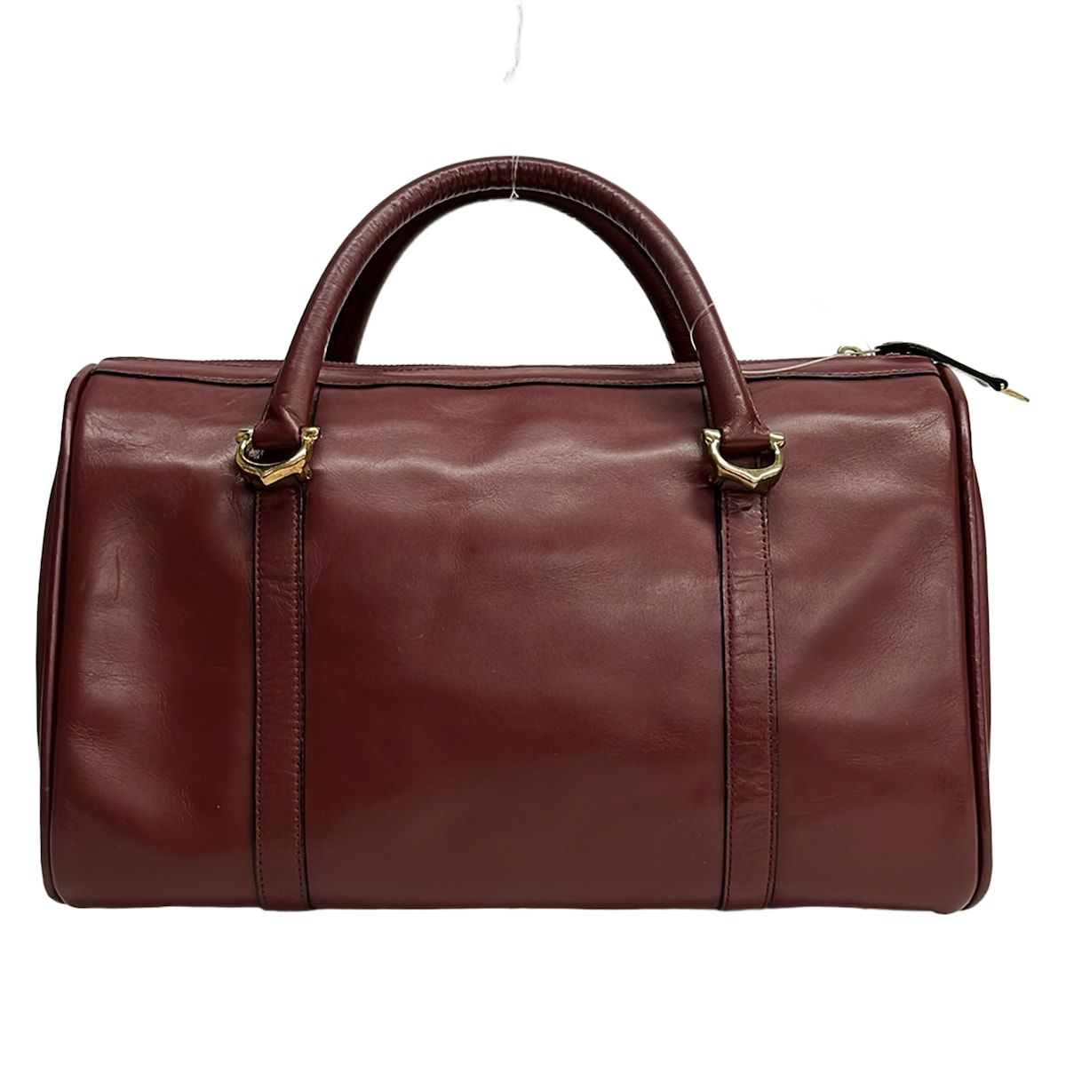 Cartier Handbag Must Line Bordeaux Leather — view 3