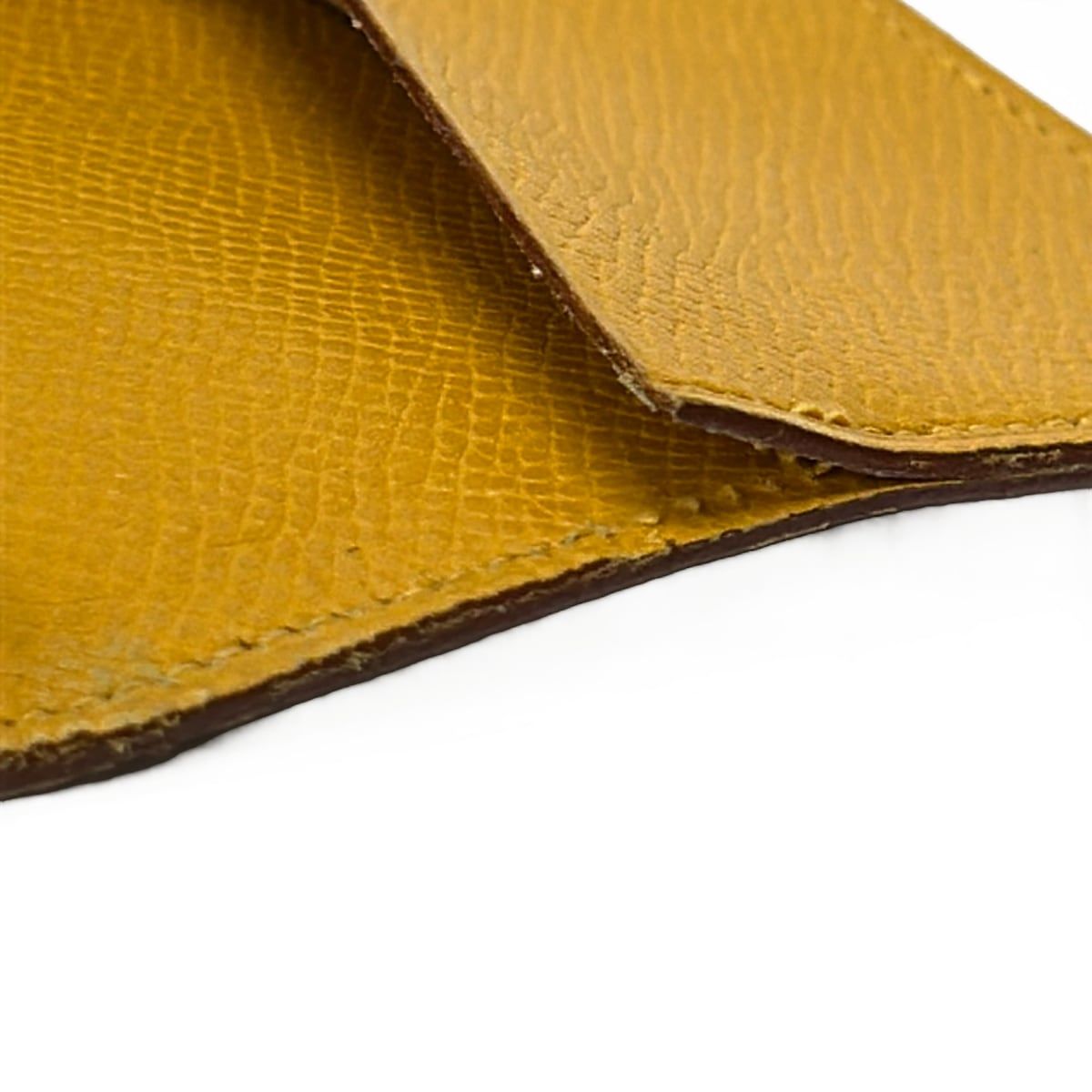 Hermes Agenda GM Brown Dark Yellow Silver — view 5