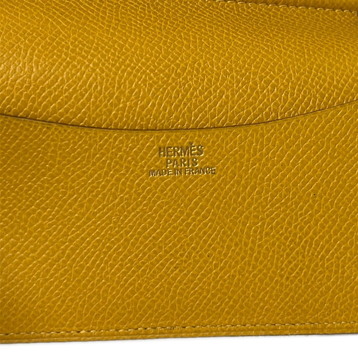 Hermes Agenda GM Brown Dark Yellow Silver — view 4