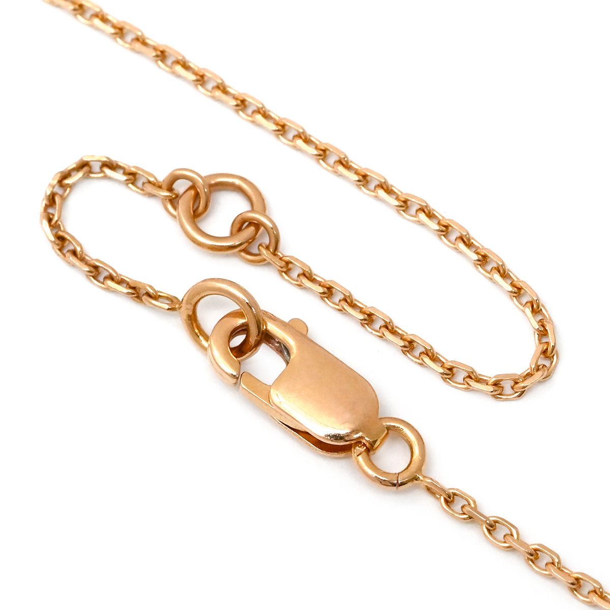 Van Cleef & Arpels Necklace Sweet Alhambra Pendant Rose Gold PG Textured — view 3