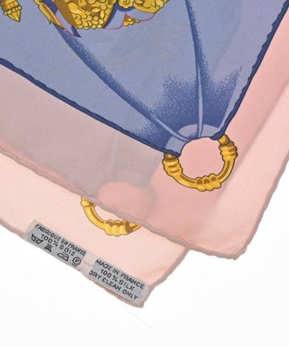 Hermes Bandana Scarf Pink — view 6