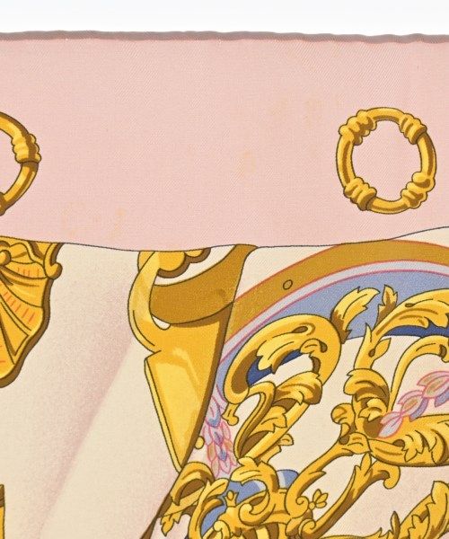 Hermes Bandana Scarf Pink — view 7