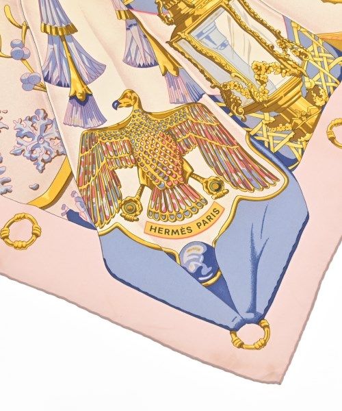 Hermes Bandana Scarf Pink — view 4