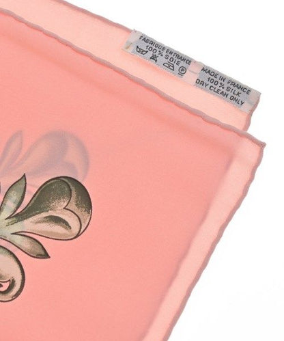 Hermes Bandana Scarf Pink — view 5
