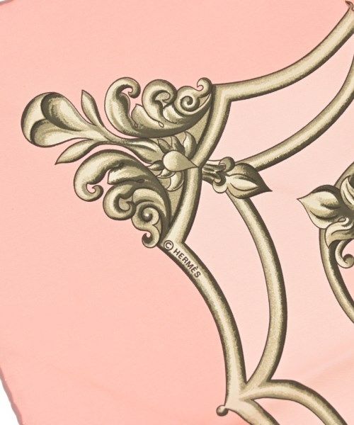 Hermes Bandana Scarf Pink — view 4