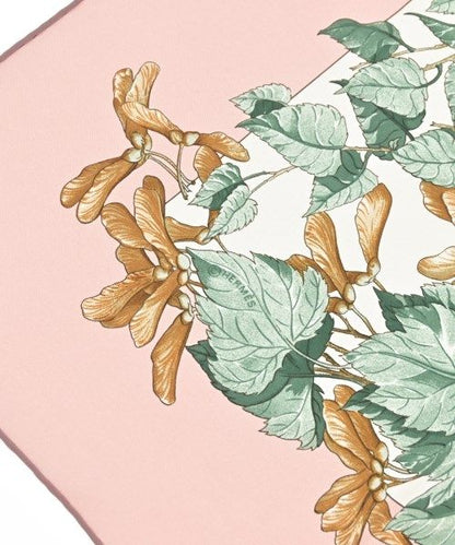 Hermes Bandana Scarf Pink — view 5