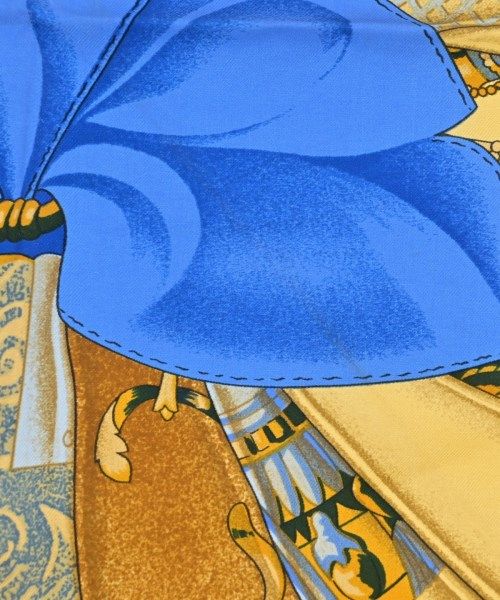 Hermes Bandana Scarf Navy — view 8