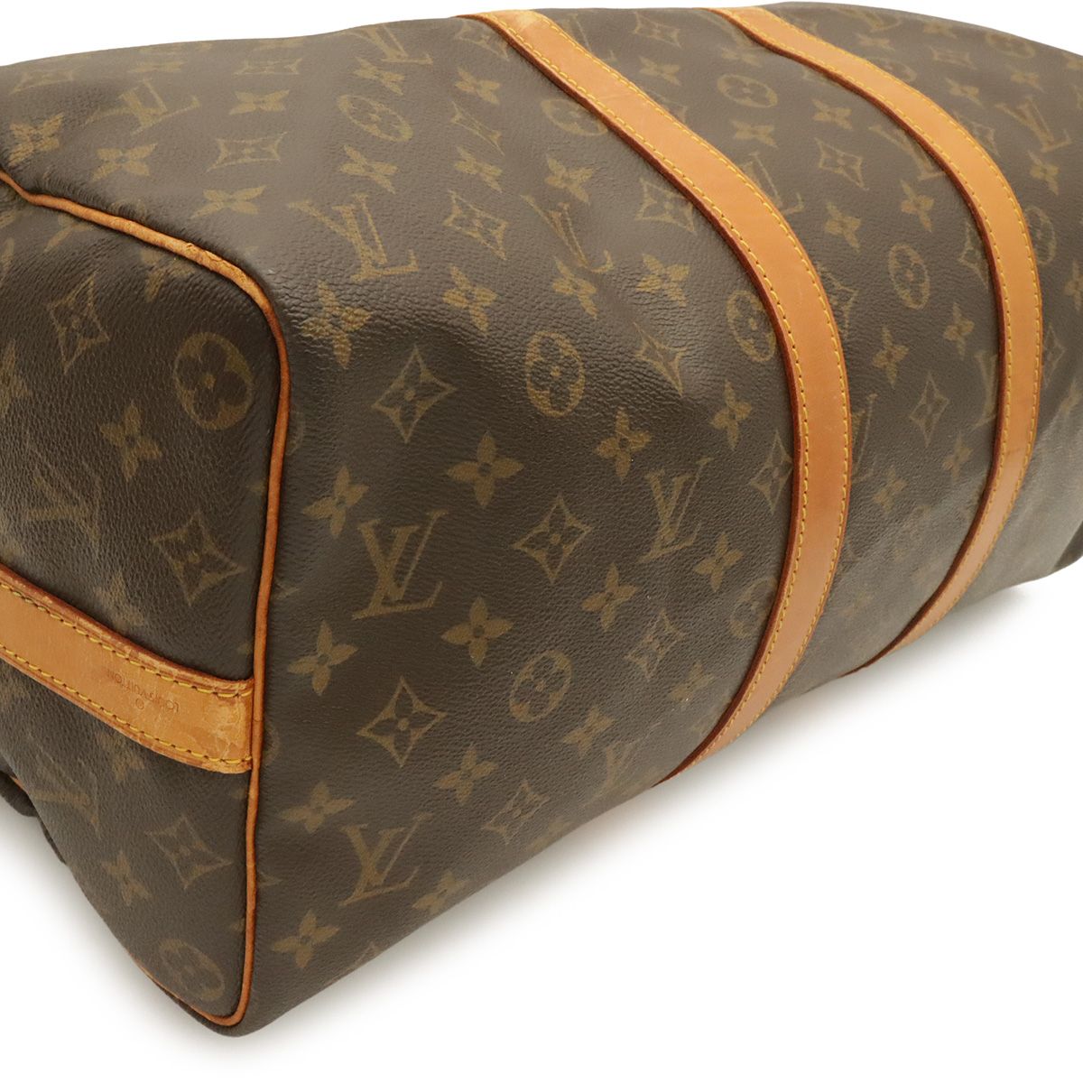 Louis Vuitton Monogram Keepall Bandouliere 45 Boston Bag Purse 2-Way — view 3