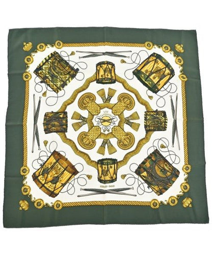 Hermes Bandana Scarf Green