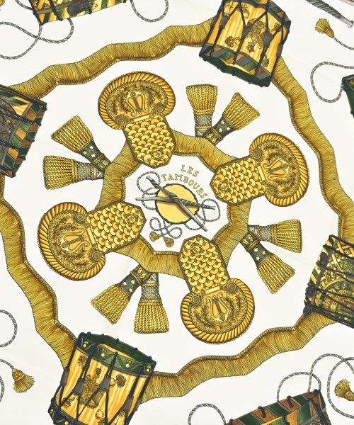 Hermes Bandana Scarf Green — view 2