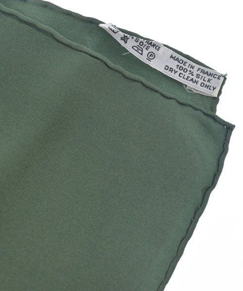 Hermes Bandana Scarf Green — view 5