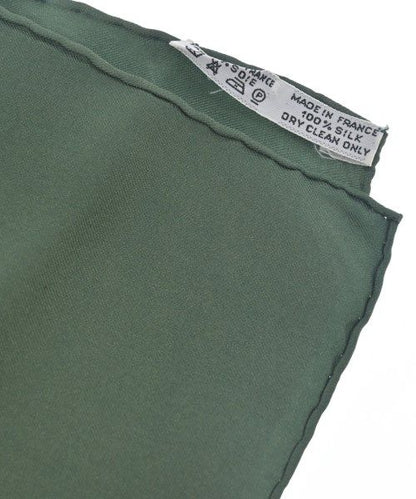 Hermes Bandana Scarf Green — view 5