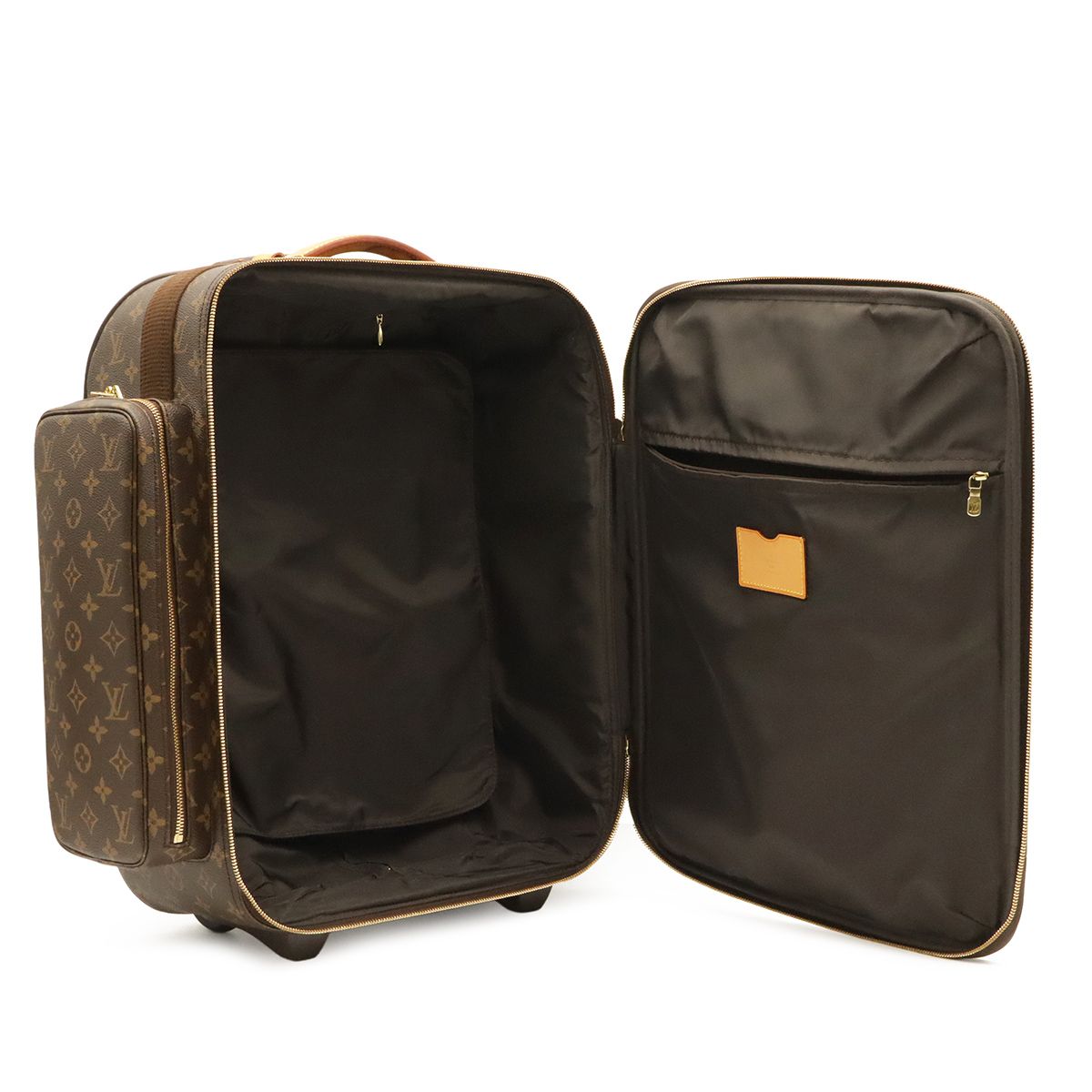Louis Vuitton Monogram Bosphore Travel Bag Carry Case Suitcase with Casters — view 5