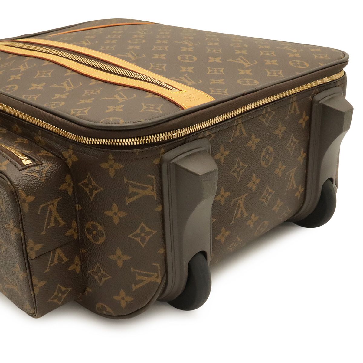 Louis Vuitton Monogram Bosphore Travel Bag Carry Case Suitcase with Casters — view 3