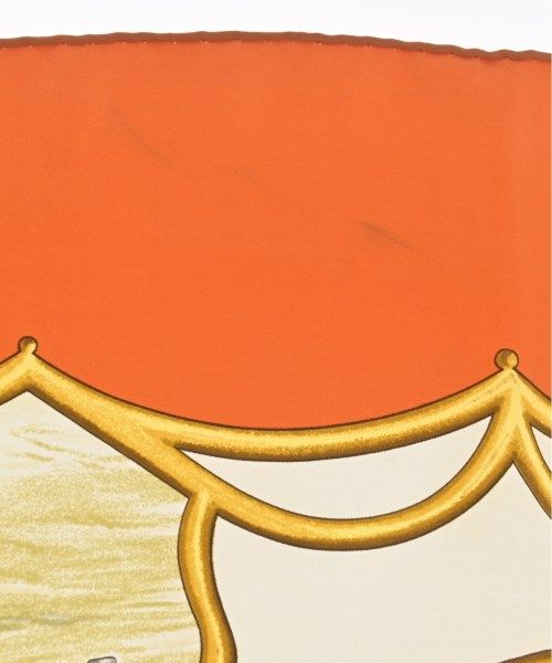 Hermes Bandana Scarf Orange — view 6