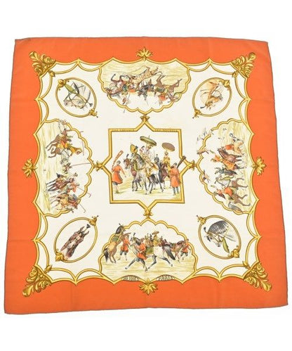 Hermes Bandana Scarf Orange