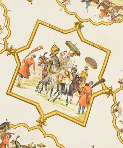 Hermes Bandana Scarf Orange — view 2