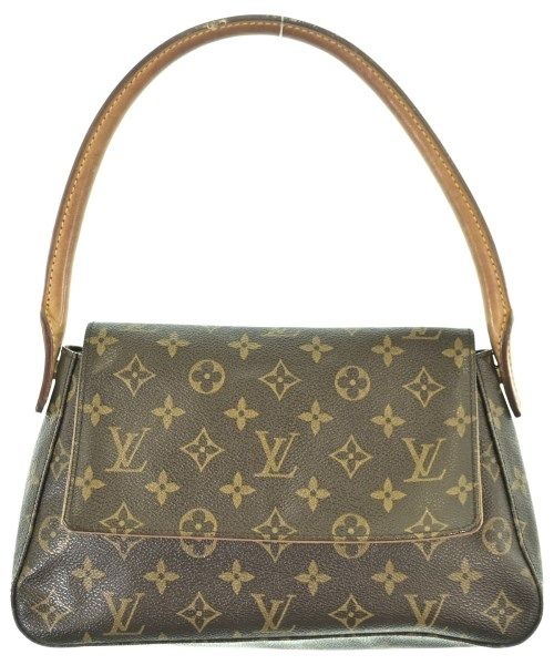 Louis Vuitton Monogram Mini Looping Handbag Brown