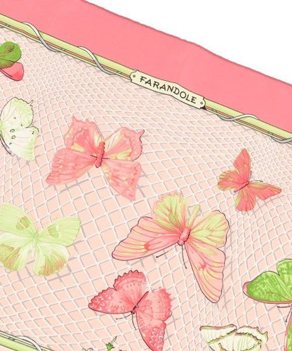 Hermes Bandana Scarf Pink — view 3
