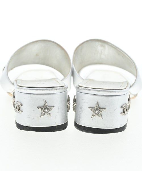 Chanel Sandals Silver — view 7