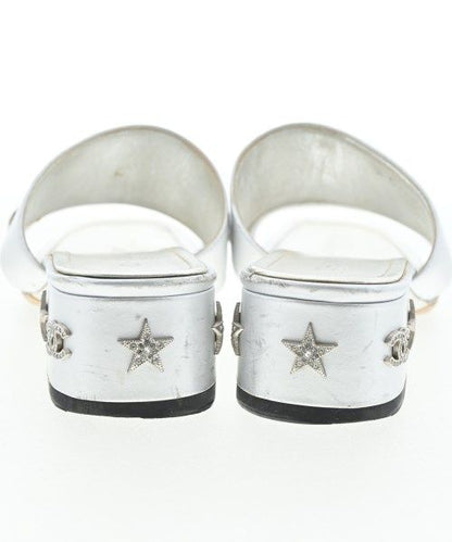Chanel Sandals Silver — view 7