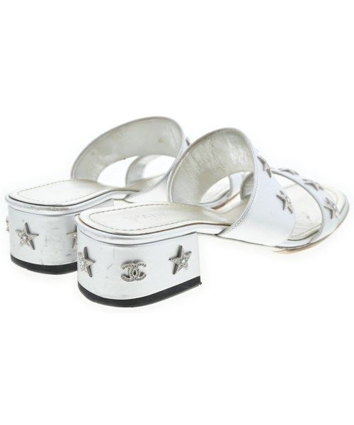 Chanel Sandals Silver — view 2