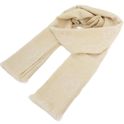 Gucci GG Jacquard Scarf Shawl Beige