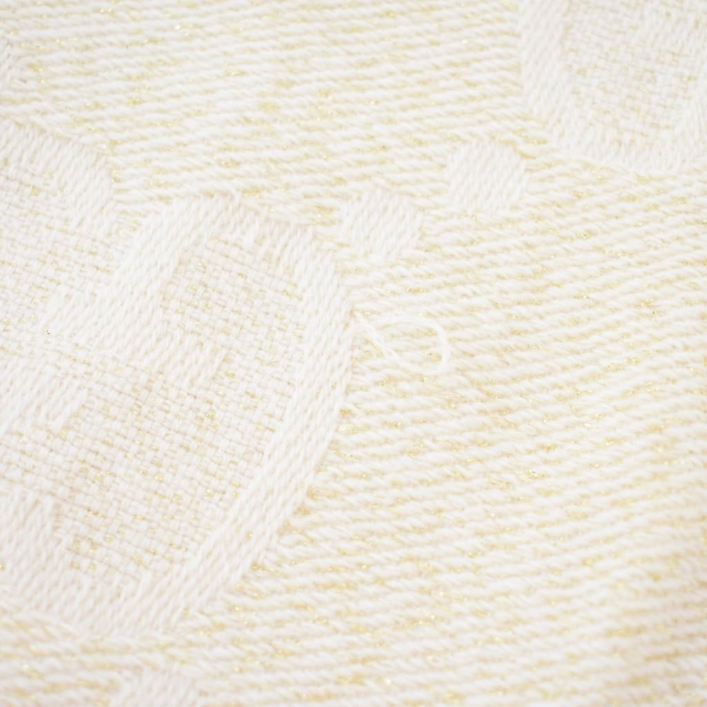 Gucci GG Jacquard Scarf Shawl Beige — view 5