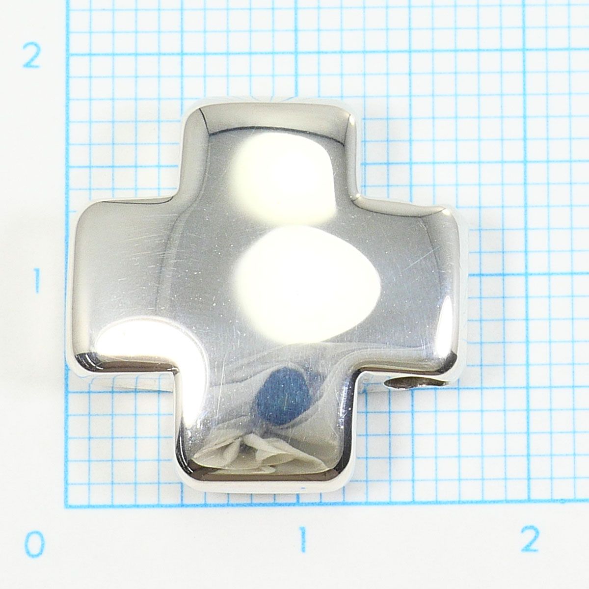 Tiffany & Co Roman Cross 925 Sterling Silver Pendant — view 4