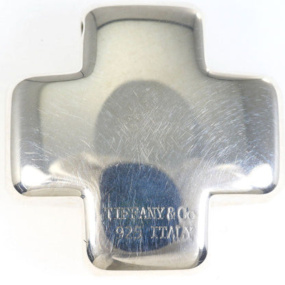 Tiffany & Co Roman Cross 925 Sterling Silver Pendant — view 3