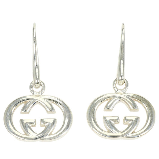 Gucci Interlocking G Hook 925 Sterling Silver Earrings