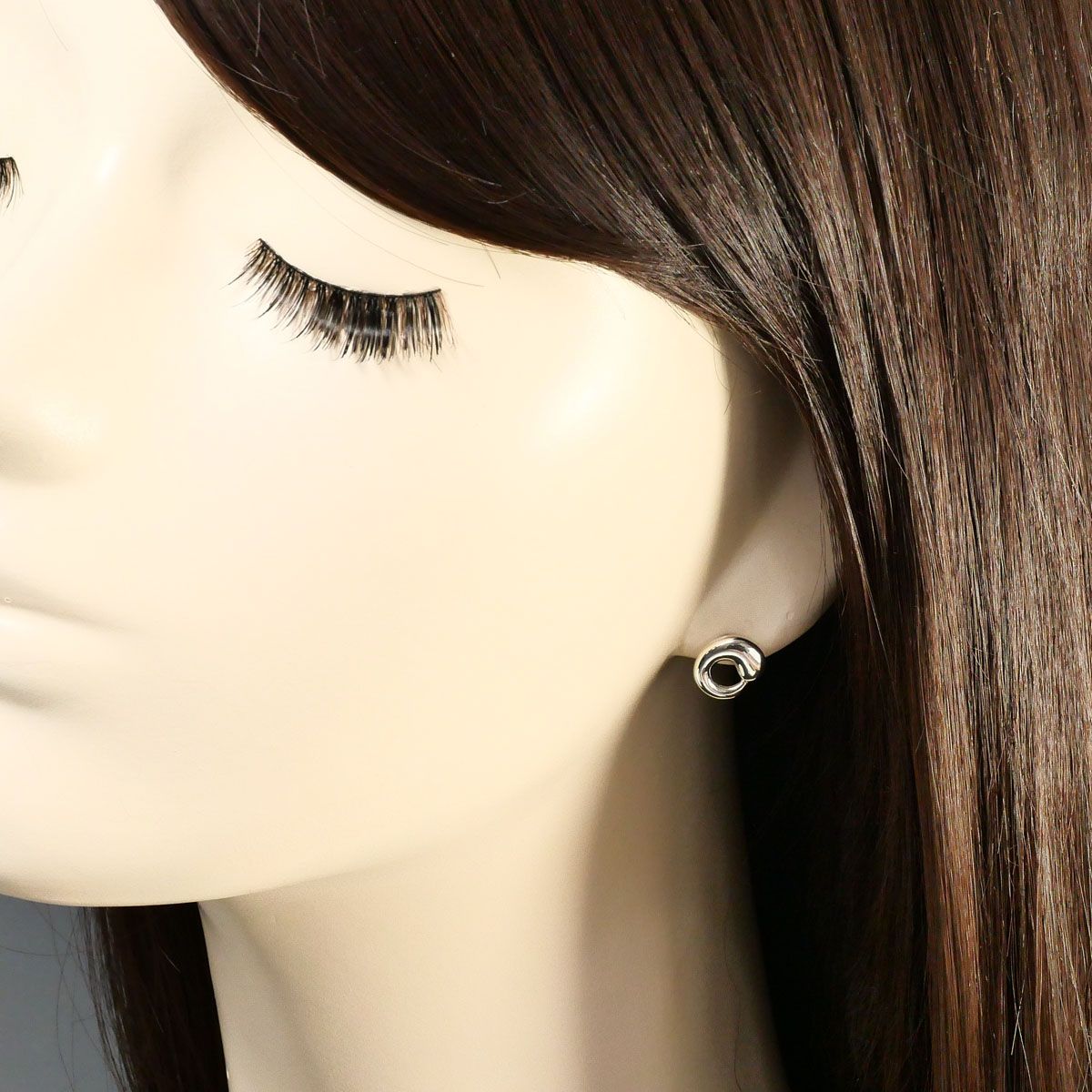 Tiffany & Co Eternal Circle Silver Earrings — view 5