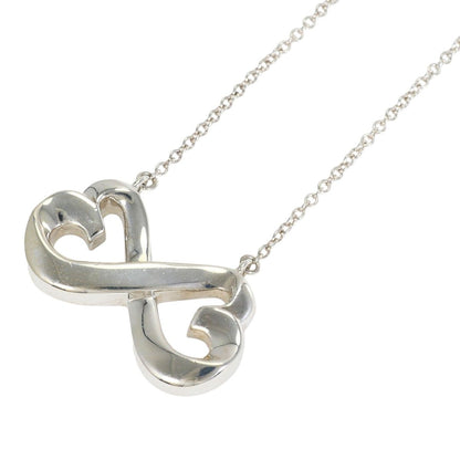 Tiffany & Co Double Loving Heart 925 Sterling Silver Necklace 42
